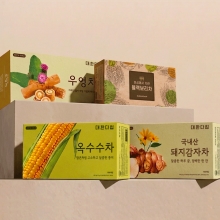 대한다업 물대용차 티백 4종세트