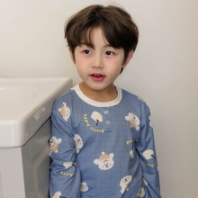 브런치 소프트웜 피치스판 파자마세트