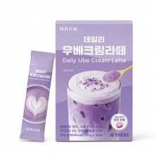 대한다업 데일리 라떼 우베 크림 라떼 스틱